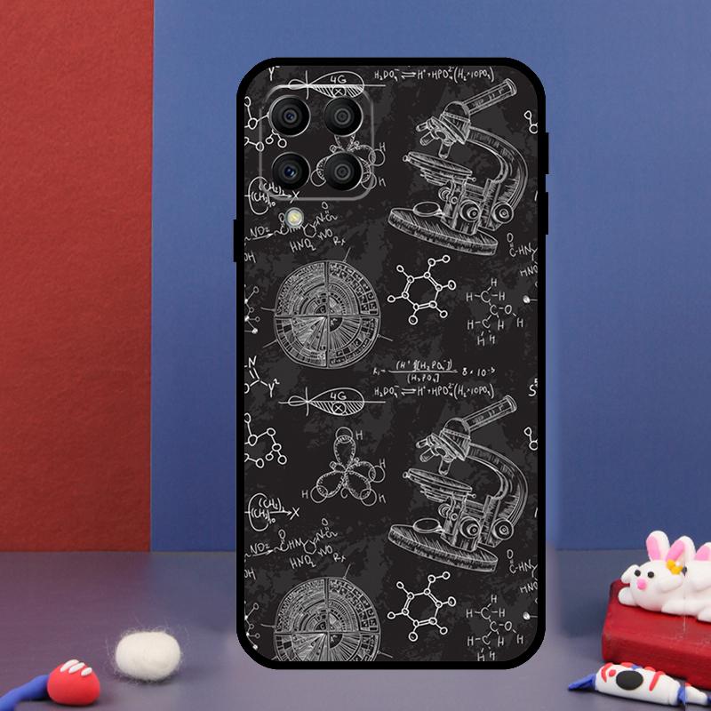 Biology and Chemistry For Samsung Galaxy M12 M13 M33 M23 M53 M15 M55 M31 M51 M14 M34 M54 M20 M32 M52 Phone Case