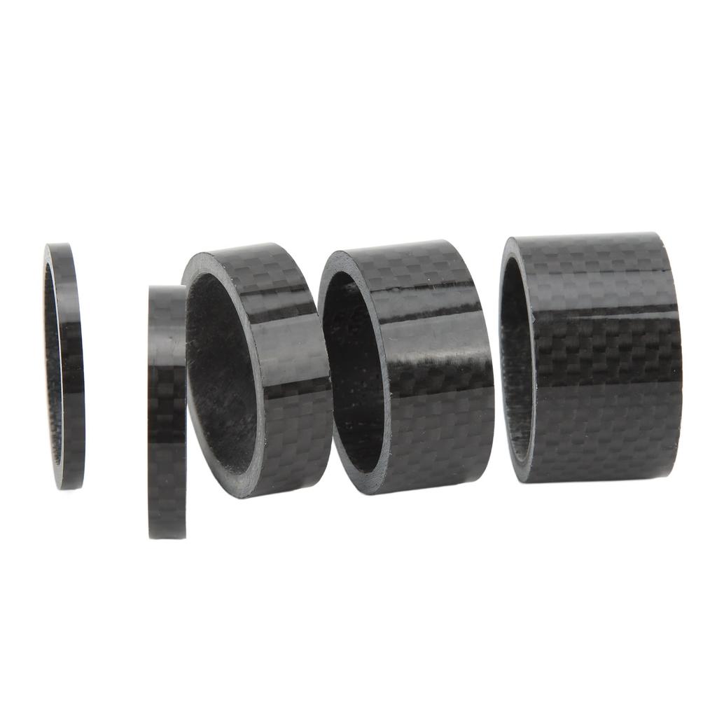 Bicycle Headset Spacer OD2 Bike Front Fork Stem Spacers Carbon Fiber for Road Bicycle 28.6mm Front