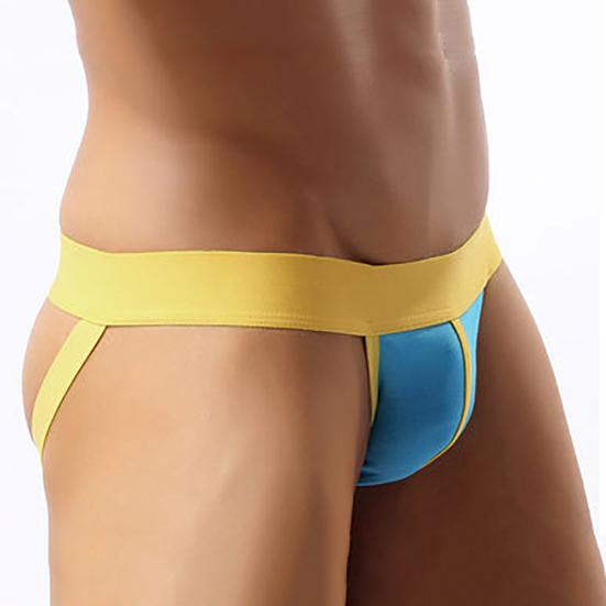 Men's Super Sexy Bulge Pouch Low Rise G-string Thong  T-back Briefs Underwear