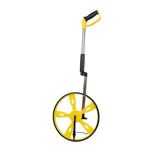 HFS(R) Distance Meter, Road Measure, Walking Measure, Road Counter, Landscaping, Construction, Carpentry, Foldable, Mechanical, 99,999.9m, with Stand