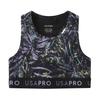 USA Pro Girls Tropical Fitness Crop Top