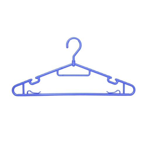 Set of 8 Rotating Hangers, Blue, 8-32