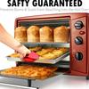 3PCS Grey Oven Shelf Cover Anti Scalding Oven Rack Cover Durable Oven Rack Protector  Baking Safety