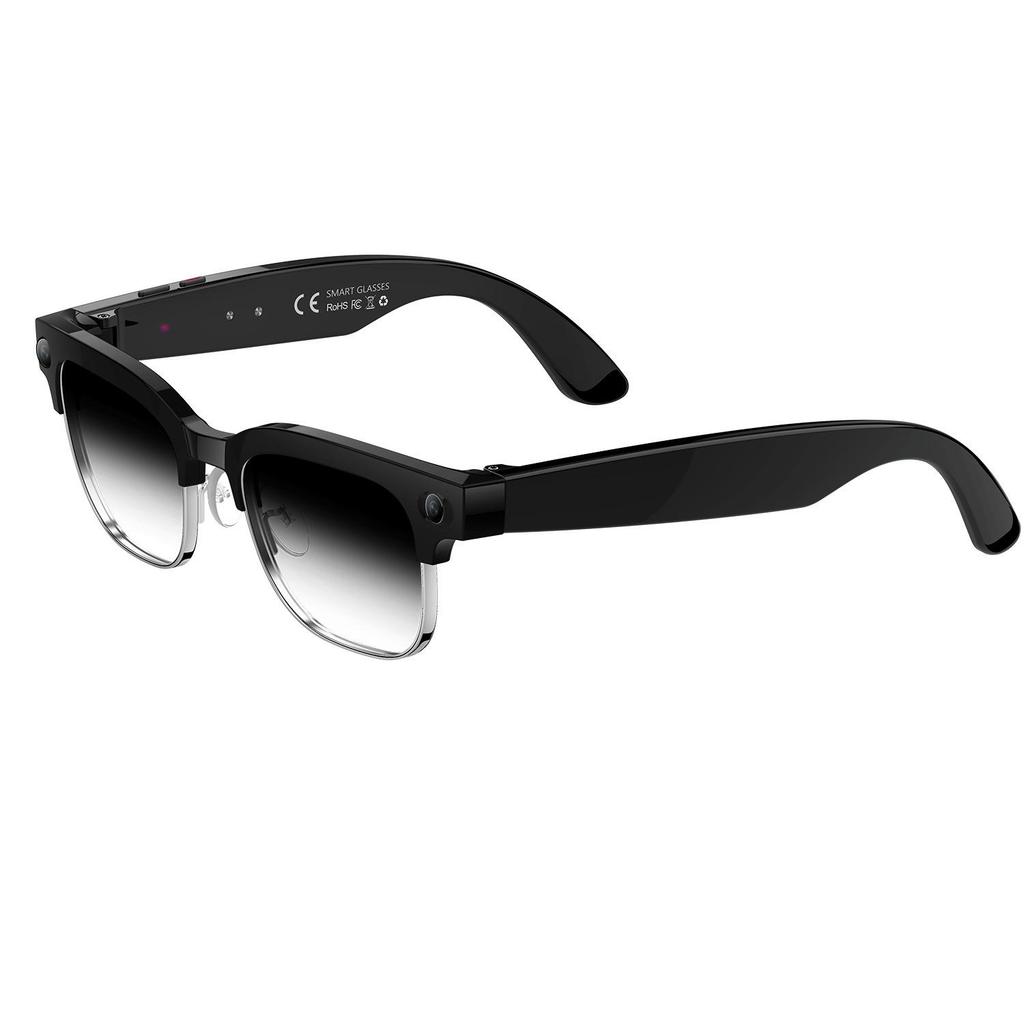 W630 Smart Glasses: 8MP Camera, Dual Mic, AI Object Recognition, HD Sound, Bluetooth.