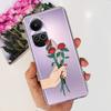 For Oppo Reno10 Pro Case Reno 10 5G Cover Soft TPU Black Silcione Bumper Coque For Reno 10pro Global Funads Women Fashion Print