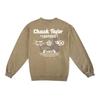 New Converse Sweatshirts Unisex Khaki Brown UCJ123-FAK