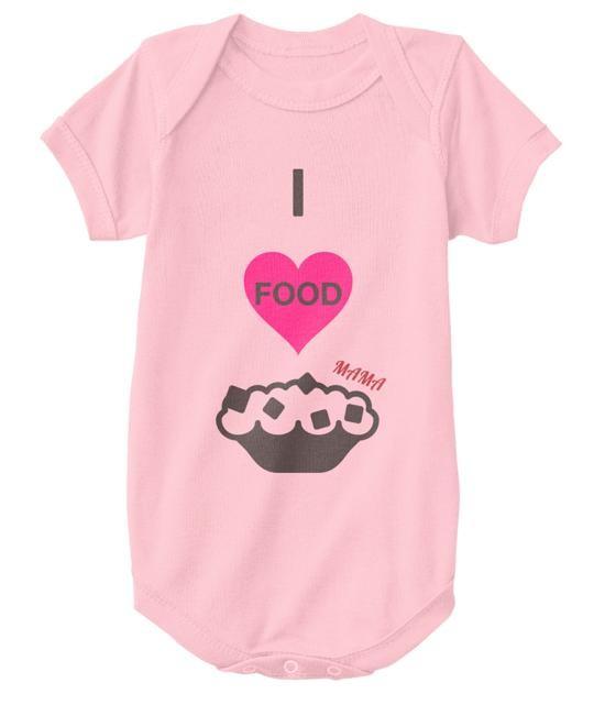 We Love Food So Does Our Babies T-shirt Made in the USA Size S to 5XL XL