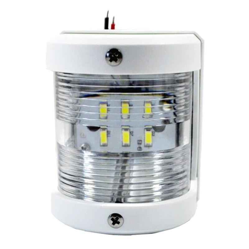 12V White Stern Light Navigation Lights Marine LED Boat Light Sailing Lamp Waterproof Navigation Light Yacht Boat Accessories