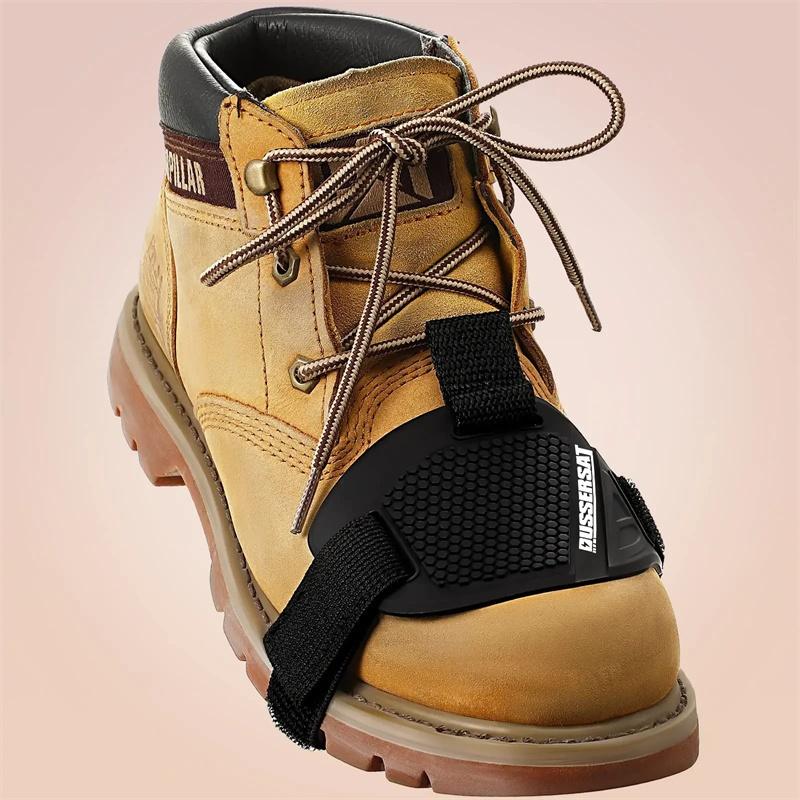 Motorcycle Boot Cover, Gear Shift and Brake Protector, Padded Honeycomb Anti-Slip Upper for Off-Road and Road Racing