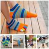 1 Pair of Cotton Five Finger Socks EU39-44 No Show Ankle Socks Male Short Socks  Walk