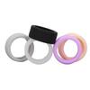 5pcs Smart Ring Cover Silicone Elastic Anti Scratch Smart Ring Protector for Daily Use Black White Gray Pink Purple