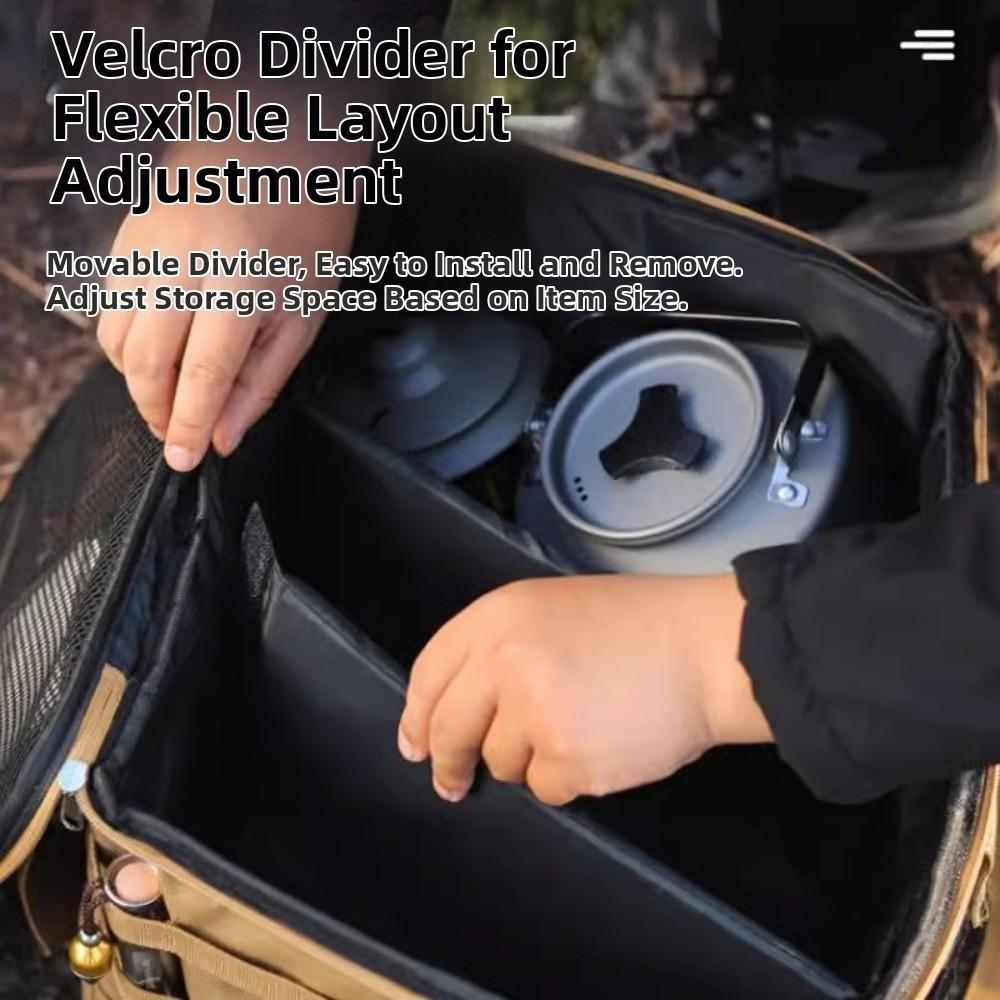 camping storage bag foldable large capacity tool camping picnic storage bag waterproof