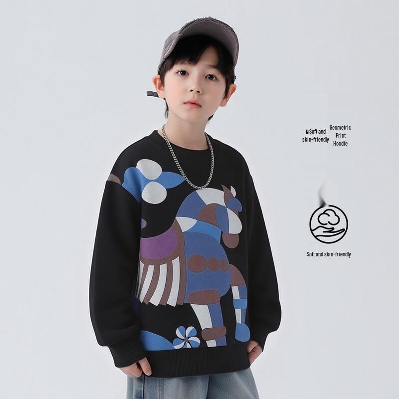 Boys  Cotton Long Sleeve Sweatshirt 130