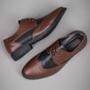 Formal Wedding Brogue Luxury Business 38~48 Suit Designer Mens Dress Casual Leather Italian Male Office Shoes for Men Loafers
