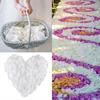5 * 5CM Wedding Rose Simulated Petals, Fake Petals Wedding and celebration Hand-sprinkled Flowers Suitable for Romantic Venues