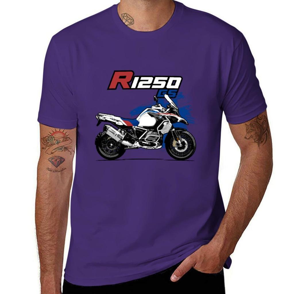 R 1250 GS Adventure T-Shirt Sports Fans Quick Drying Funnys for a Boy Men Clothes