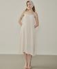MELLY&ROSE Santa Monica Satin Dress (315301)_Beige