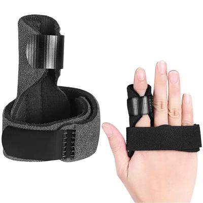 Finger Support Fixed Metal Plate Split Design Firmly Fixed Adjustable One Size Fits Most
