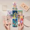 Wyspell Feminine Tarot Card Deck Borderless with Guidebook Neoteric Beginner Tarot Deck – – –
