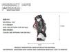 Japanese anime beauty Asuka reflective laptop sticker trunk rear window electric car sticker