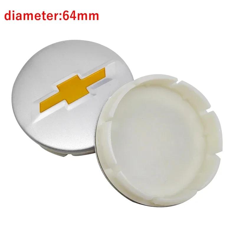 4pcs for Chevrolet Car Wheel Center Covers Hub Decorative Caps Cruze Malibu Trax Captiva Lacetti Aveo Cobalt Camaro Sail Spark