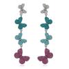 Colorful Summer Butterfly Tassel Earrings: Versatile High-End Fashion Design
