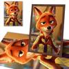 DIY Diamond Painting Handsome Fox Cross Stitch Kit Mosaic Art Diamond Painting Full Circle Diamond Home Decoration