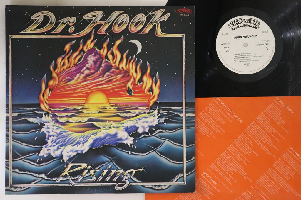 LP Record DR. HOOK - Rising 25S16PROMO CASABLANCA 1980 Japan Rock Used