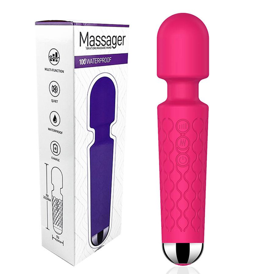 20 Speed Powerful Clitoris Vibrator for Women AV Magic Wand G-Spot Massager Clit Stimulator Female Masturbator Adults Sex Toys