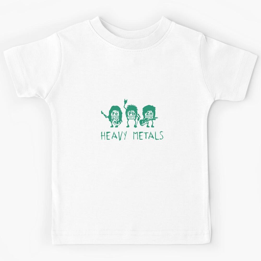 Heavy Metals Band - Rock Music Graphic Art Kids T-Shirt 170