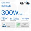 usmile Portable Water Flosser CN plug (adapter included)