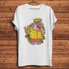 Grumpy Hippo Hop Hiphop Funny Novelty TShirt Homme Short Sleeve Casual T Shirt Unisex Streetwear Tee Breathable Print