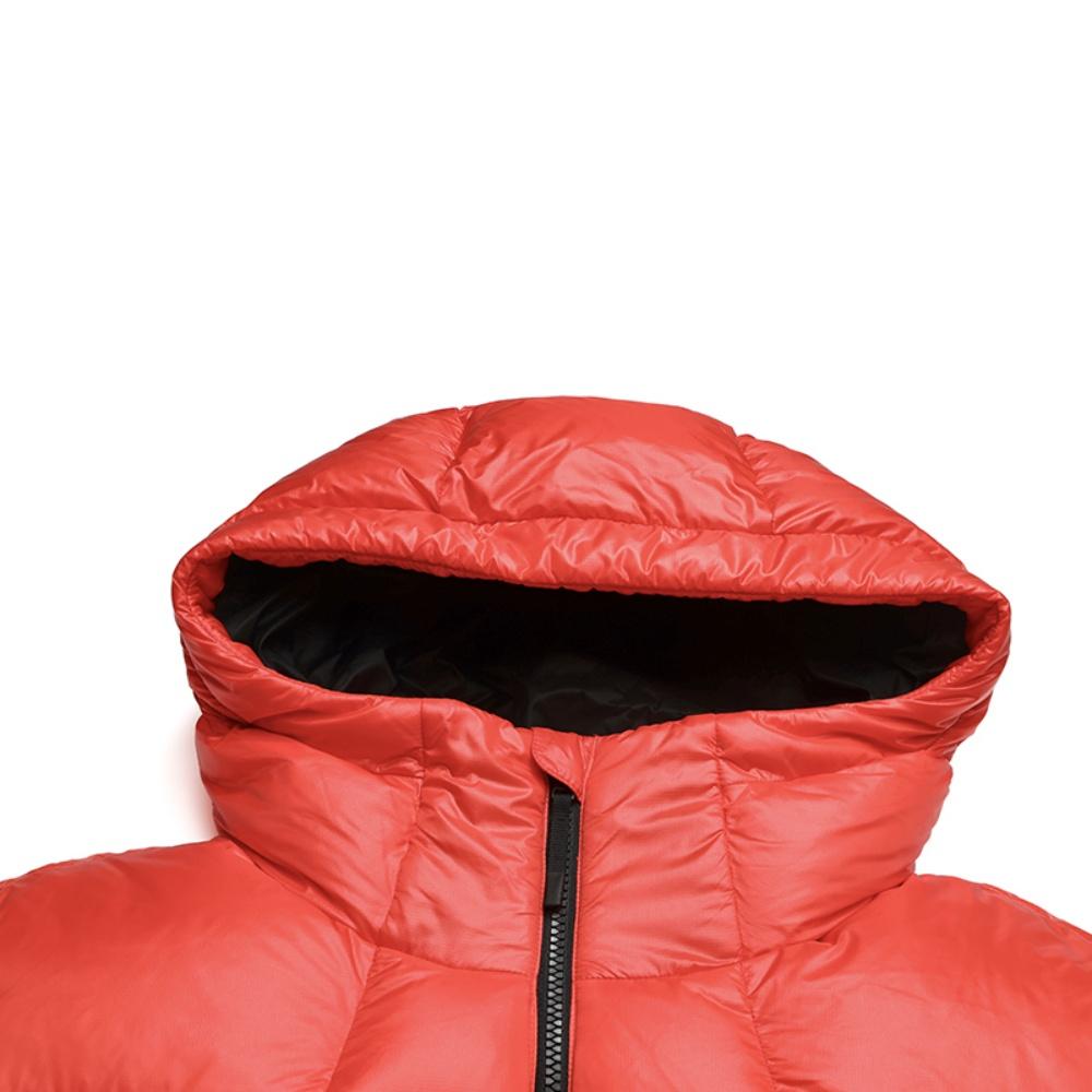 New FILA Fitness Down Jackets Men's Persimmon Red A11M541905FRD