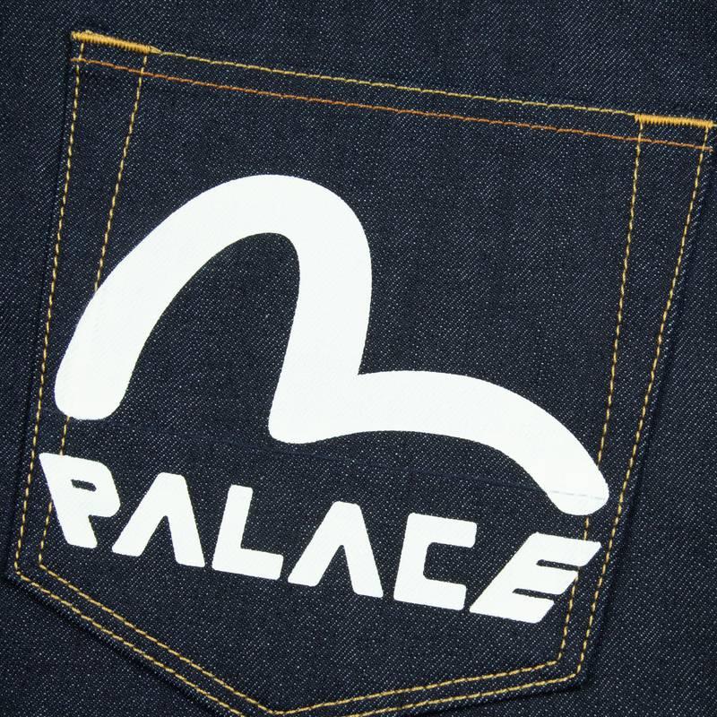 PALACE X Evisu Long Denim Short 2ESPAM4DS1151XXDNINDX