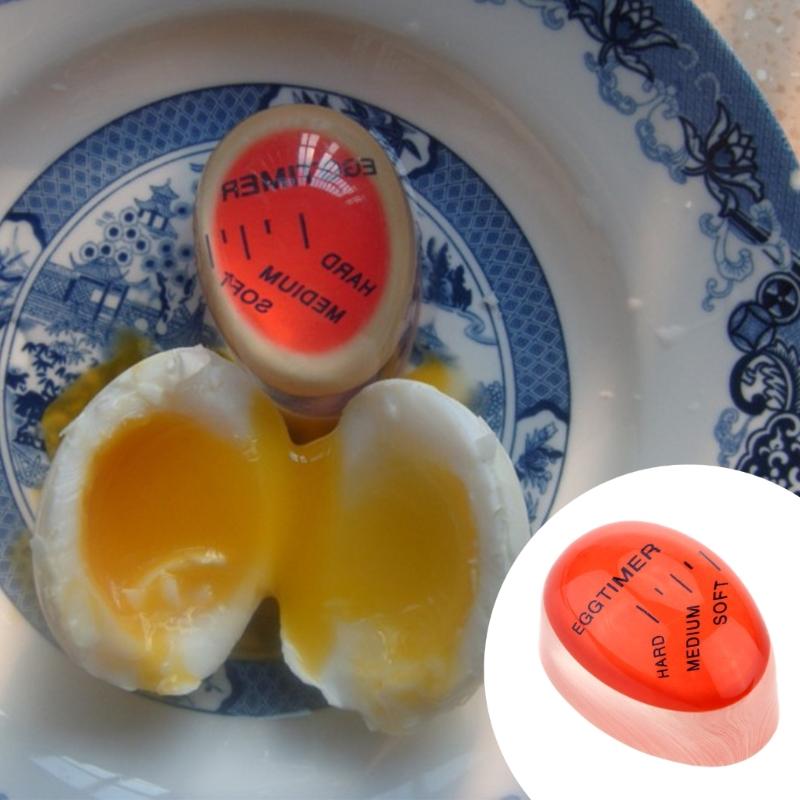 Essential Eggs Cooking Tool Effortless Eggs Timer Eggs Boiling Small Tool Color Changing Cooking Temperature Observer