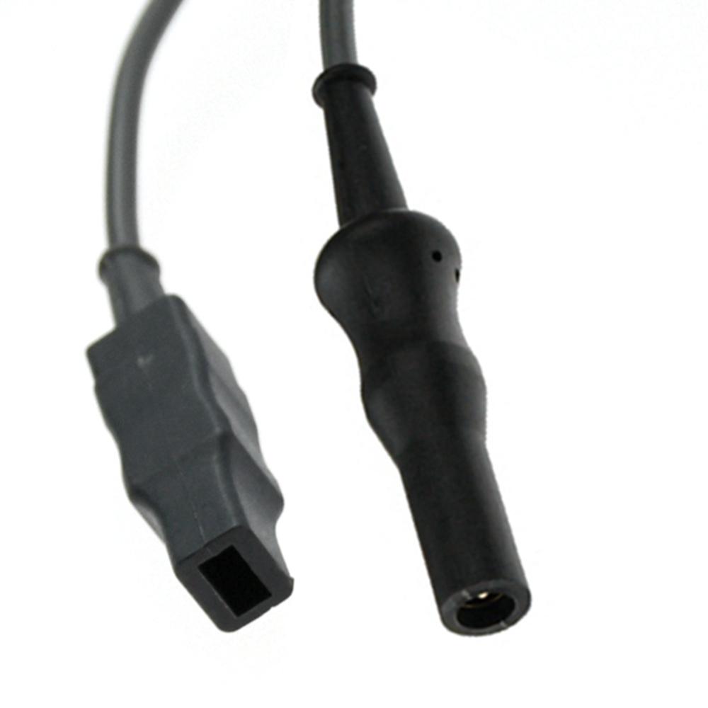 1 Pcs Coagulation Tweezers Lead Cable, 5/2mm Connector to IEC Socket, Reusable Bipolar Forceps Cable, for Electrosurgical Unit