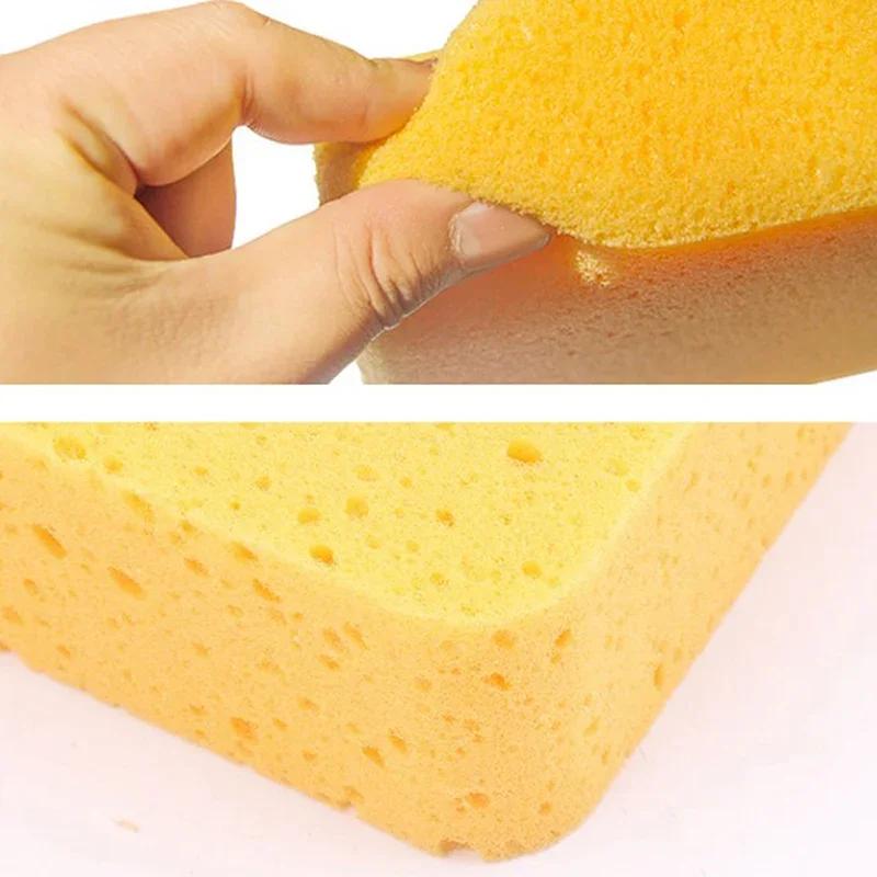 High Grade Frosted Sponge Soft Dish Bowl Washing Sponge Tableware Cleaning Cloth Kitchen Accessory Cellulose Dish Sponge Wipe