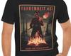 Camiseta Fahrenheit 451 Los Libros Son Para Quemar - Camiseta de Futuro Distópico para Fans de la Ciencia Ficción - Camiseta Gráfica Suave de Algodón Unisex