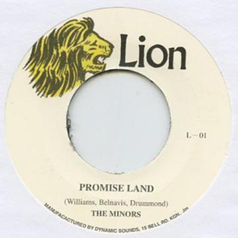 

7inch Record MINORS - Promise Land L01 Lion 1971 UK Reggae, Ska & Dub