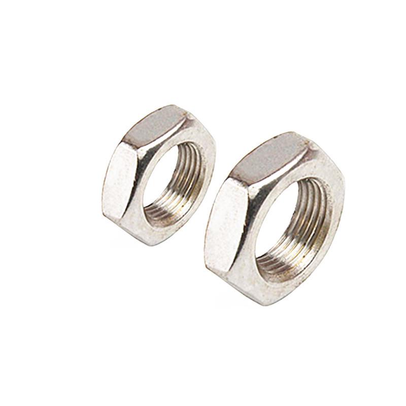 304 Stainless Steel External Hex Thin Nut M3-M24