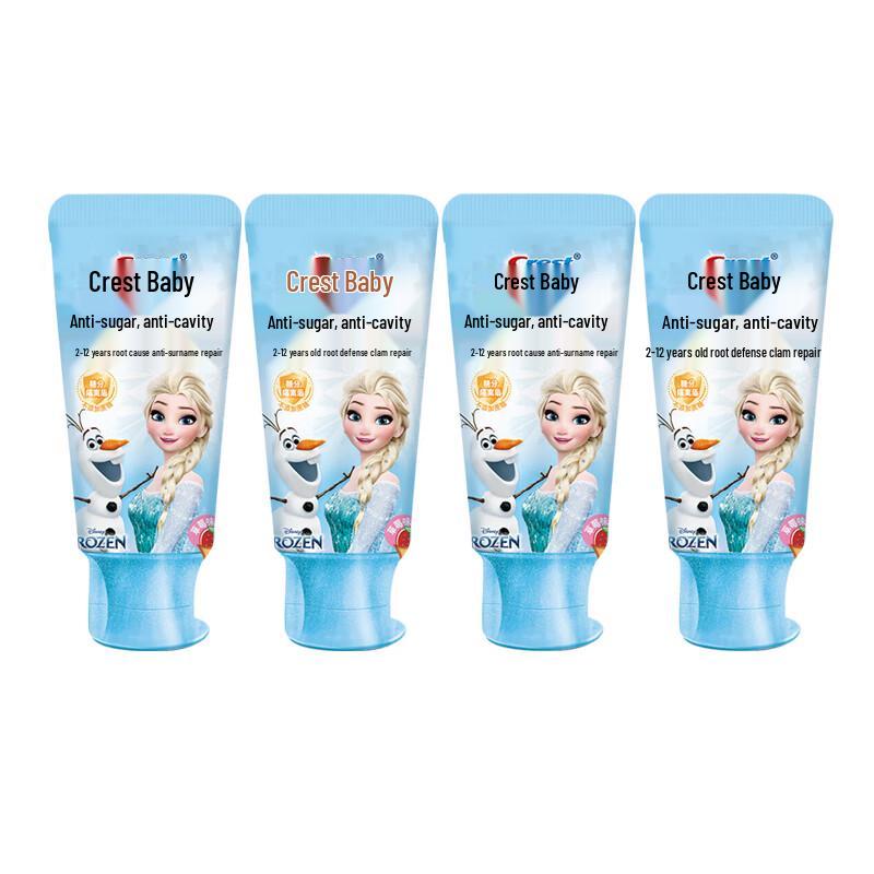 

Crest Kids Anti-Cavity Toothpaste - Frozen Edition 4x60g Pack