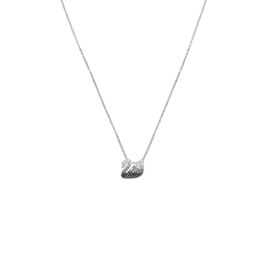 Swarovski Iconic Swan Black And White Gradient Necklace Women Necklace 5614118