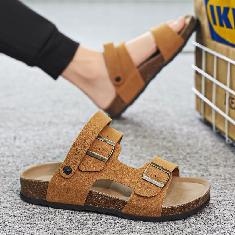 Модные мужские сандалии летняя уличная пляжная обувь повседневная пляжная походная обувь — фото 3