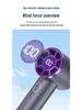 T29 High-Speed Portable Fan: USB Charged, Mini Size, 100-Speed Digital Display, Powerful Turbine