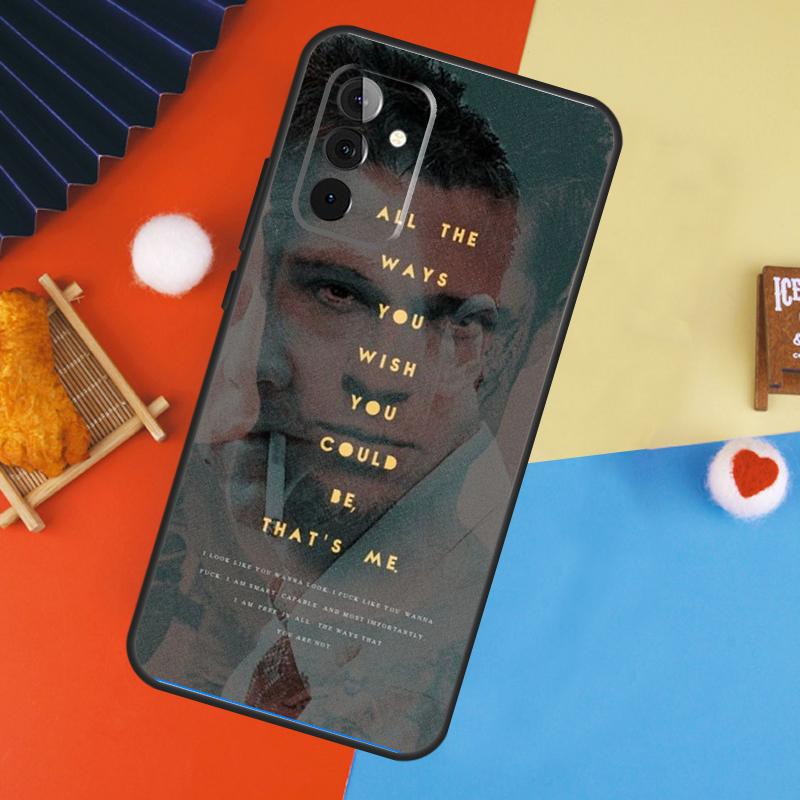 Jack Marla Fight Club Case For Samsung Galaxy A54 A34 A14 A15 A35 A55 A52 A32 A12 A51 A71 A13 A23 A33 A53 Cover