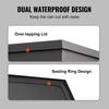 Trailer Tongue Tool Storage Box 36 x 12 x 12 inch Carbon Steel + Lock Keys