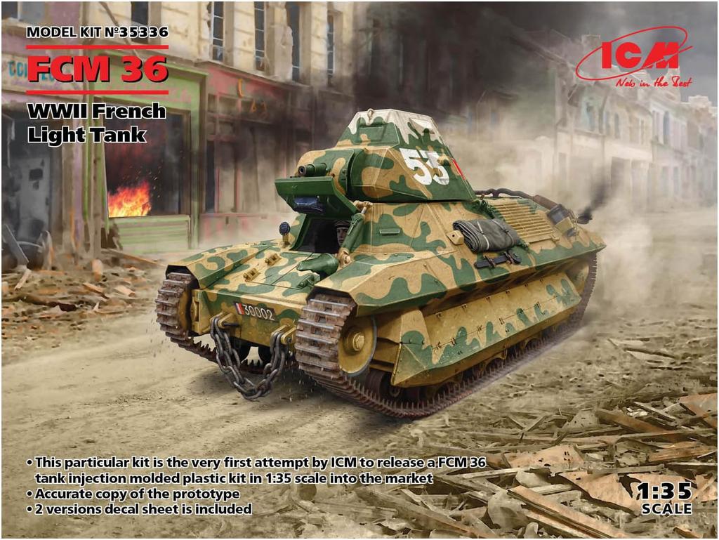 ICM ICM German Army Plastic Model 35110 1/35 Sd.Kfz.247 Ausf.B