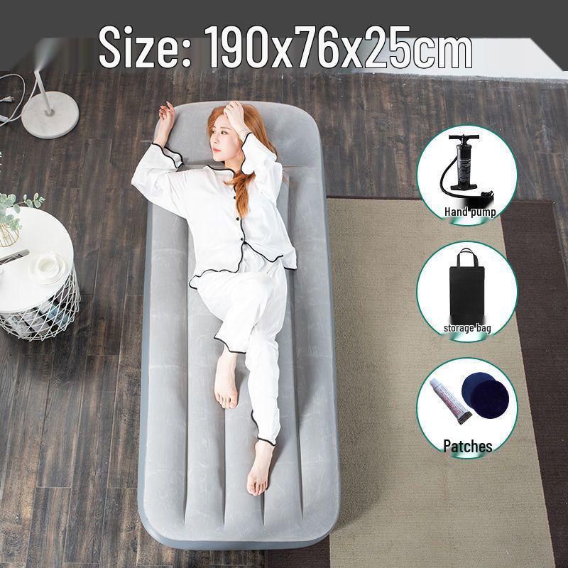 Extra-Large Double Inflatable Air Mattress - Portable Outdoor Folding Bed