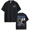 Rapper Abraham Mateo Insomnio 2026 Tur T-Shirt Unisex Kadın Harajuku Vintage Hip Hop Pamuklu Rahat Kısa Kollu T-Shirtler