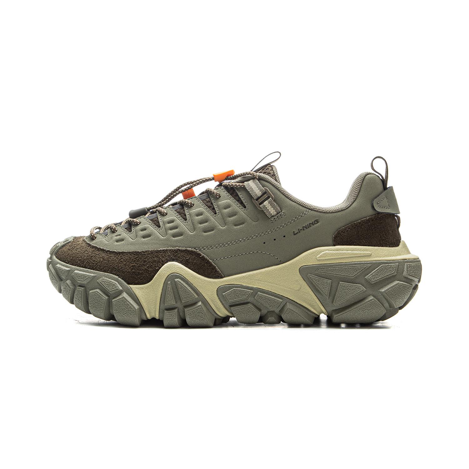 

New LiNing Dunes Cushioning, Slip Resistant, Abrasion Resistant Support Low Top Casual Shoes Men s Green AGCV363-4 43